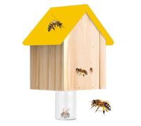 Casa de abejas al aire libre | Trampa para abejas de carpintero | de avispas de madera, casa resistente a la intemperie, protección de verano - Catcher avispas, herramienta natural para
