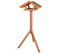 Casa de alimentación para pájaros natura para colocar 46 × 22 × 44 cm/1,15 m marrón