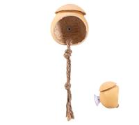 Casa de araña saltando - Recinto de madera natural hecho a mano con forma de calabaza, decoración de terrario, para hábitat de reptiles | Accesorios de hábitat de gecko para exhibición