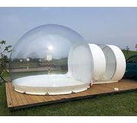 Casa de burbujas, Tienda inflable de burbujas de 3 m/4 m/5 m, cúpula transparente de PVC impermeable para camping familiar, fiesta en el jardín, observación de estrellas (3 m)