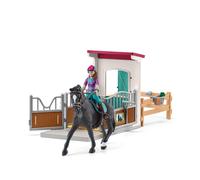 Casa de caballos schleich horse club con lisa y storm, 42709