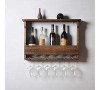 Casa de copa de vino estante de vino Guzo estante de vino de vino Mada de madera Vino tinto Decoración de restaurantes Copa de vaso Coplas decoración del hogar/B La belleza de la visión Viene/B