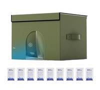 Casa De Enfriamiento para Gatos Refrescante En Verano | Refrescante para Mascotas en Clima Cálido | Colchoneta Gel Frío Gatos Cachorros Hogar Exterior Interior Viaje Balcón Tiempo Caluroso