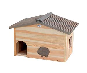Casa de Erizo para Aguja Dorada de Pino FSC 100%, 52 x 35 x 34 cm