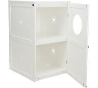 Casa de 2 pisos para gatos - Mediciones: 53 x 90 x 58 cm