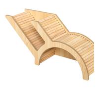 Casa de hámster, túnel de hámster, casa de hámster de madera, casa de hámster escondite, caja de vigilancia hámster, juguete para hámster, accesorio para jerbos, ratas, cobayas, 32 x 10,5 x 15,3 cm