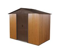Casa de herramientas de metal Helsinki 1,9 x 1,3 m Tienda Boss bronce
