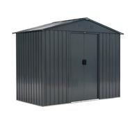 Casa de herramientas metálica Helsinki 2,4 x 1,3 m Store Boss antracita