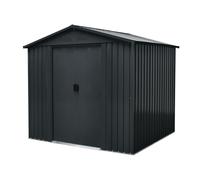 Casa de herramientas metálica Helsinki 2,4 x 1,3 m StoreBoss antracita