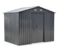 Casa de herramientas metálica Helsinki 3 x 3,7 m Store Boss antracita