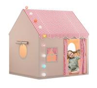 Casa de juegos interior para niños: tienda de campaña de poliéster de gran espacio, base escondida para niños, zona de juegos de fácil instalación | El refugio secreto respirable suave para la muchach