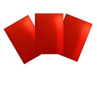 Casa de la tarjeta y Papel A2 240 gsm tarjeta de papel de aluminio - rojo (paquete de 25 hojas)