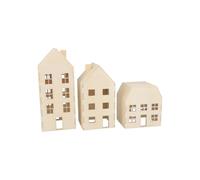 Casa de madera - ARTEMIO - 3 pcs - Madera natural - Personalizable