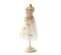 Casa de Muñecas Adornado Vestido En Soporte Maniquí Miniatura Reutter Tienda