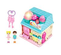 Casa de muñecas con música Ligera, Juego de casa de Juegos de Villa, Juguete de Gran tamaño para Varias Habitaciones con función de Efecto de luz, construcción de ABS con diseño de Bordes seg