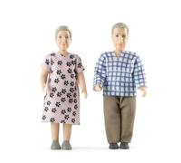 Casa De Muñecas Lundby Charlie Abuela Y Abuelo Pareja Anciana Personas 1:18