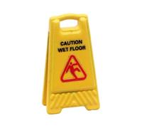 Casa de muñecas realista señal de advertencia modelo figura para escenas en miniatura proyecto de herramientas de construcción decoración muebles