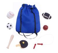 Casa de Muñecas Set Deportivo en Miniatura | Colección de Figuritas de Balones Deportivos en Miniatura | Juguete Educativo Divertido de Aprendizaje y Simulación para Niños y Niñas de Todas Las