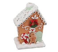 Casa de Pan de Jengibre de Navidad, Casa de Pan de Jengibre de Navidad Exquisita Decoración de Mesa de la Casa de Navidad para Decoración de Mesa de la Casa de RegaloNavidad