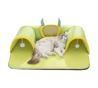 Casa de para Gatos - Cojín Convertible para Dormir con Cama de, de Almohada Suave | Juguete Interactivo para Gatitos, Cachorros, conejitos y Animales pequeños en el hogar, salón de