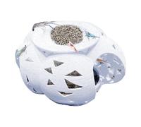 Casa de peces para acuario, cueva de peces betta porosa irregular, casa de acuario, cueva de hábitat multifuncional, suministros de paisajismo para camarones de agua dulce