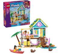 LEGO Friends Casa en la Playa con Focas - Casa de Juguete con 3 Mini Muñecos, 2 Figuras de Animales Marinos y Accesorios inc. Kayak y Tabla de Surf - Regalo de Cumpleaños para Niñas de 7+ Años - 42699