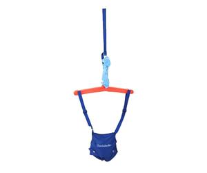 Casa de puertas de bebé sin marco de hierro Baby Hlimy Swing con una abrazadera de marco de puerta segura y estable | Fácil de configurar entrenadores para bebés para bebés activos adecuados para aden