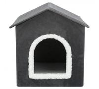 Casa de tela Livia para perros y gatos - Trixie - Color: Gris oscuro. | Mediciones: 38 x 41 x 44 cm