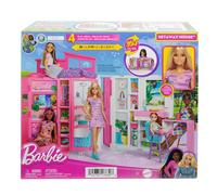 Casa de vacaciones Barbie con muñeca MATTEL - La casa de Barbie para transpor...