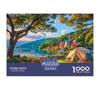 Casa de Vida Puzzle 1000 Piezas para Pasatiempo Creativo Clásicos Regalos Decoración del Rompecabezas Juguetes Desafiantes para Adultos Y Niños 70x50cm/1000pcs