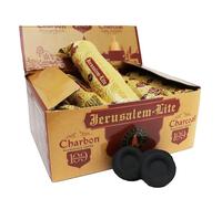 Casa Degli Incensi Carbones ecológicos 100% naturales para incienso y hojas aromáticas, carbón vegetal de, 100 unidades (33 mm)