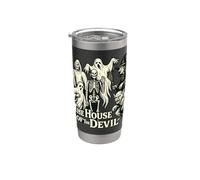 Casa del Diablo Primera película de terror Vaso térmico de acero inoxidable de doble pared