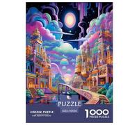 casa Dulces sueños 1000 Piezas Rompecabezas Familiar Puzzle Inteligencia Juguete Pasatiempo Creativo Diversión EduGatoivo 70x50cm/1000pcs