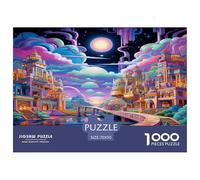casa Dulces sueños 1000 Piezas Rompecabezas Familiar Y Niños A Partir De 12 Años Puzzle Inteligencia Juguete Entretenimiento Creativo Diversión EduGatoivo 70x50cm/1000