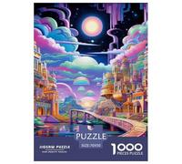 casa Dulces sueños Puzzle 1000 Piezas, Clásicos Rompecabezas De Bricolaje, Hobby Creativo, Colección De Arte, para Adultos Y Niños A Partir De 12 Años 70x50cm/1000pcs