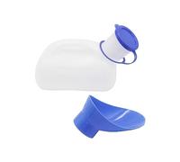 CASA E BENESSERE Loro - Botella de agua unisex con tapa para orina para hombres y mujeres, portátil, para camioneros, urinarios urinales, de polietileno no tóxico, 1000 ml