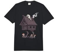 Casa Embrujada Calavera Arte Gótico Comfort Colors Adult Heavyweight T-Shirt