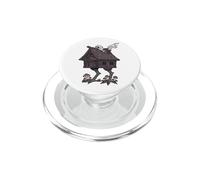 Casa Embrujada Calavera Arte Gótico PopSockets PopGrip para MagSafe