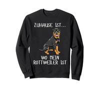 Casa Es Donde Está Mi Rottweiler Sudadera