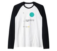 Casa Farnsworth - Homenaje Minimalista a Mies Van Der Rohe Camiseta Manga Raglan
