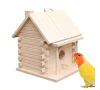 Casa genérica - exterior Tree Bird House, fácil instalación decorativa loro House Hangable, Love Bird Nesting Box para la decoración del jardín en House Outside Garden Garden