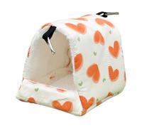 Casa genérica para Chinchilla | Caverna cálida y acogedora - Cama para animales pequeños | para Sugar Glider Hurón Jaula para Dormir Esconder Escalar en Invierno