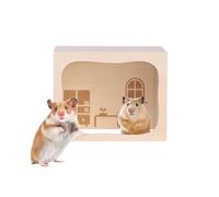 Casa hámster - Juguetes de Enriquecimiento para de Mascota - Casas y hábitats para Animales pequeños,Escalada Juego Exploración Conejos Chinchillas Animales Pequeños Hogar