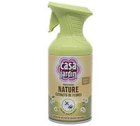 CASA JARDIN | Insecticida Aerosol con Extracto de Flores | Principio Activo de Origen Natural | Acción Instantánea | Hogar Libre de Insectos | 250 ml
