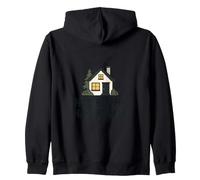 Casa Minimalista Home Is My Happy Place Gift Sudadera con Capucha