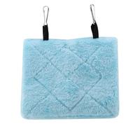 Casa Nido de pájaros cálida de Invierno, Cama para pájaros para Accesorios de Jaula, Hamaca Colgante de Felpa Suave, cobertizo, Tienda de campaña escondida con Gancho para (M)