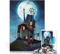 Casa olvidada Puzzles de 1000 Piezas para Adolescentes Juego Familiar para aliviar el estrés: desafío difícil Regalos de Amigo Secreto 38x26cm