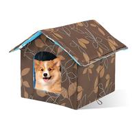 Casa para Gatos Al Aire Libre, Casa para Gatos para Exteriores, Casa Gatos Exterior, Casa para Gatos Exterior, Caseta para Gatos para Exteriores, Impermeable, Plegable, para Mascotas Al Aire Libre