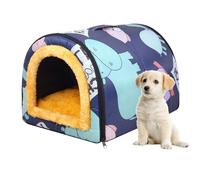 Casa para gatos al aire libre para invierno - Tela impermeable Med 18x13in