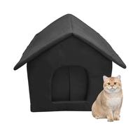 Casa para gatos al aire libre, refugio cálido para animales, suministros impermeables para mascotas, tela Oxford, animales salvajes, tienda de campaña para balcones exteriores, porches, gatos y perros